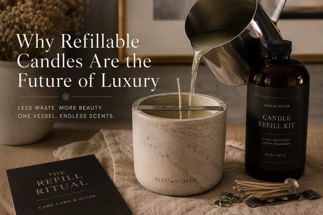 Why Refillable Candles Are the Future of Luxury