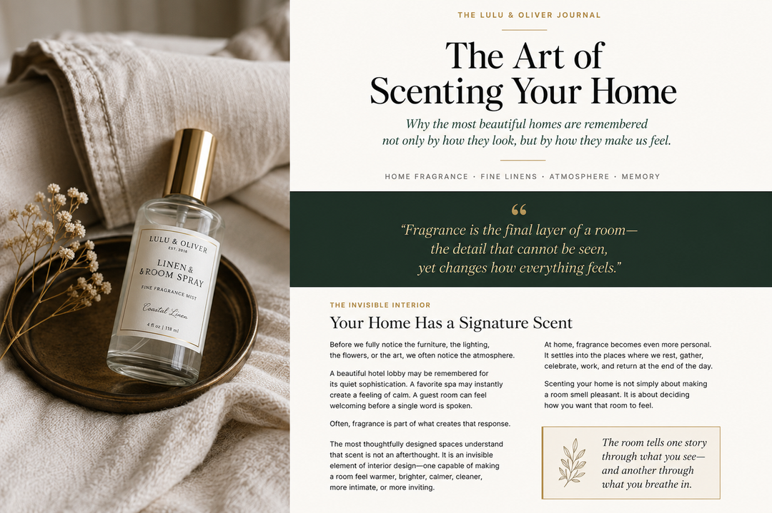 The Art of Scenting Your Home