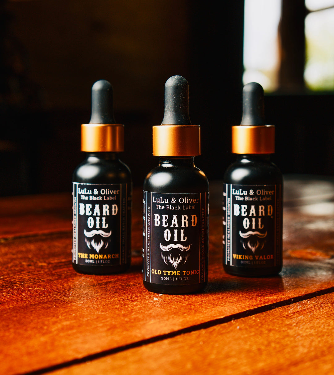 The Black Label - Luxury Beard Oils