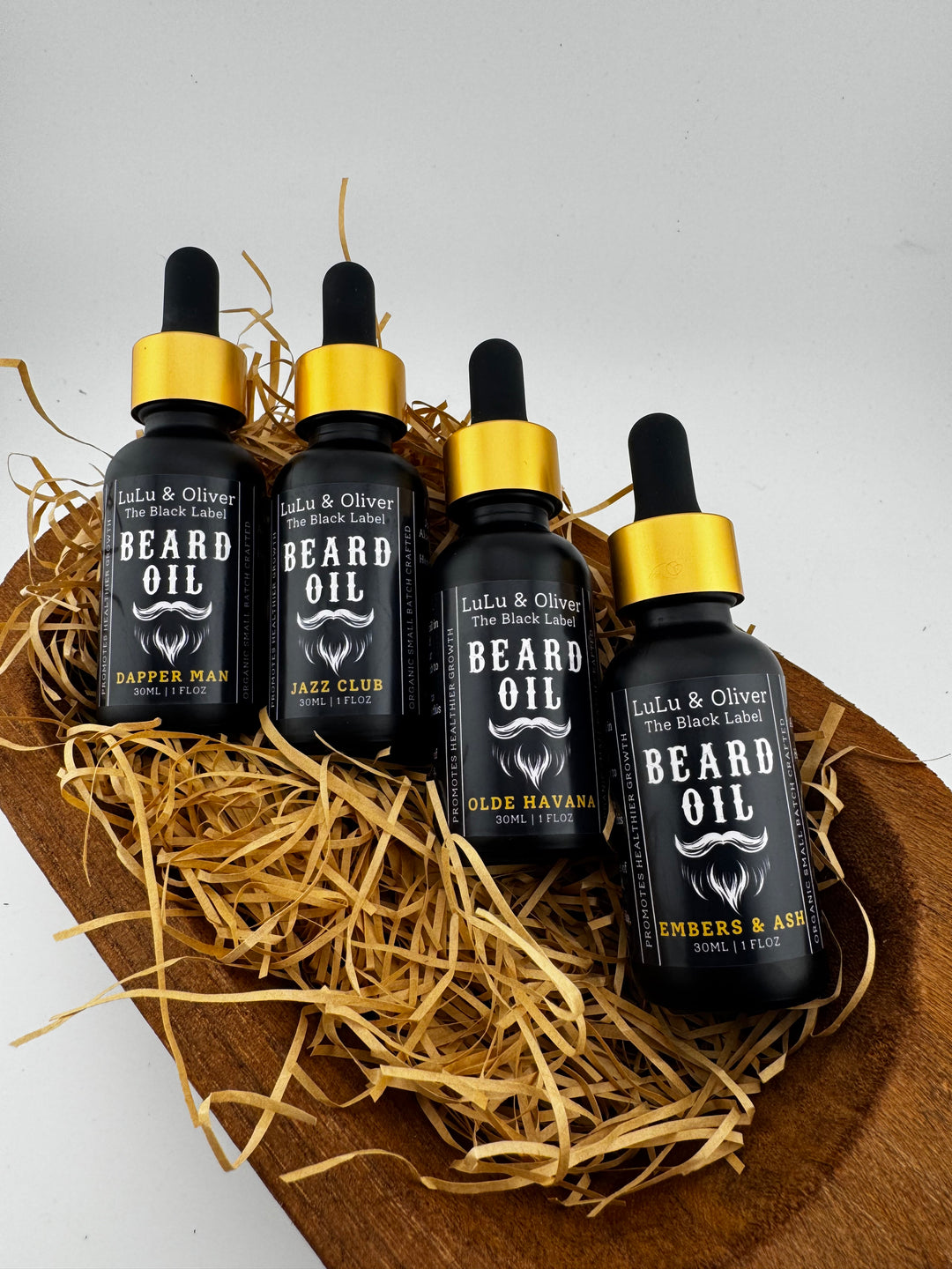 The Black Label - Embers &amp; Ash Beard Oil