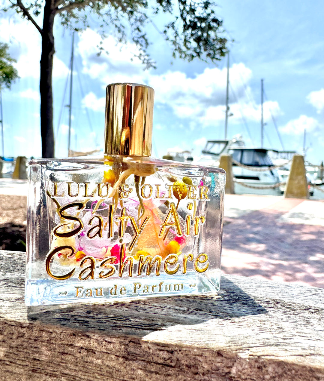 Salty Air &amp; Cashmere luxury perfume oil roll-on by LuLu &amp; Oliver