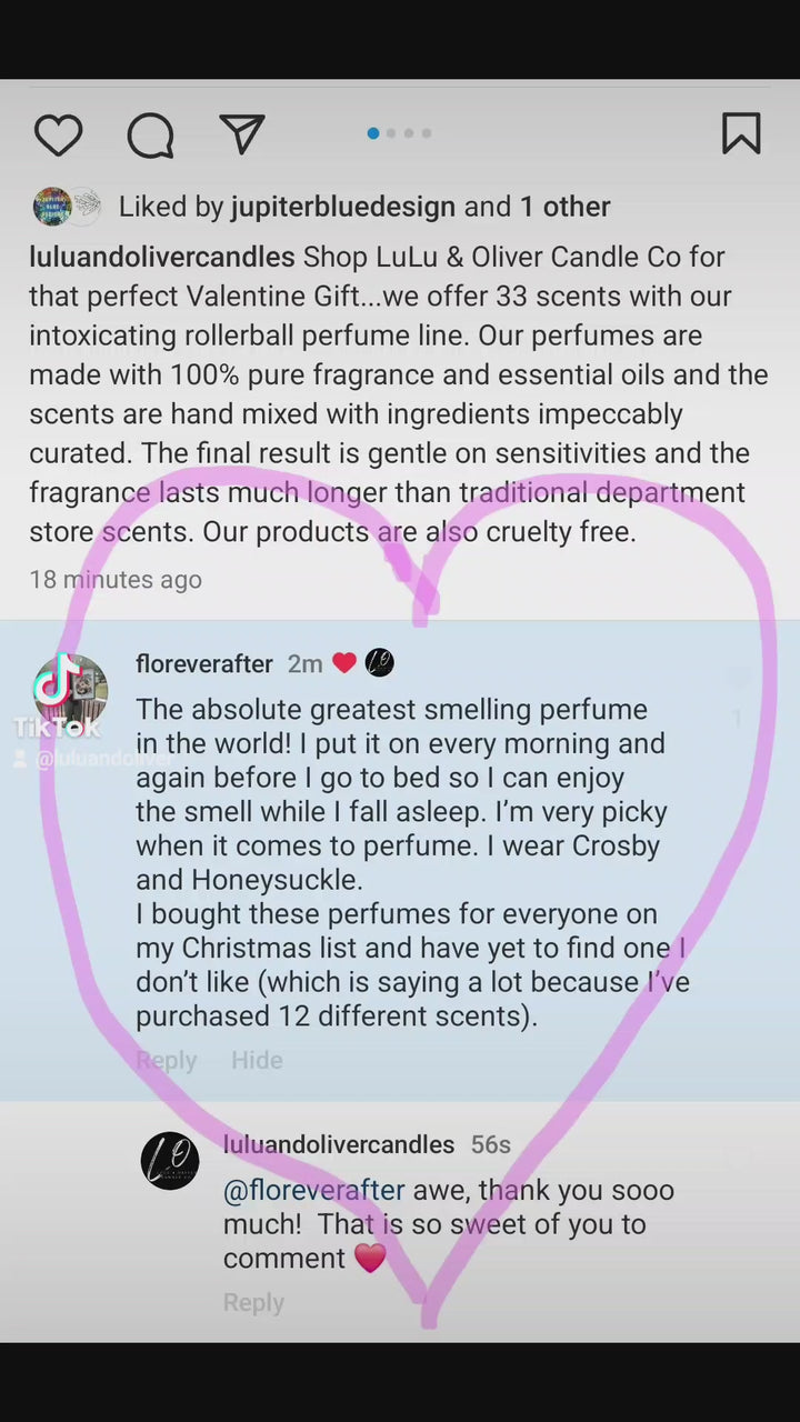 Roller Ball Perfume Oils
